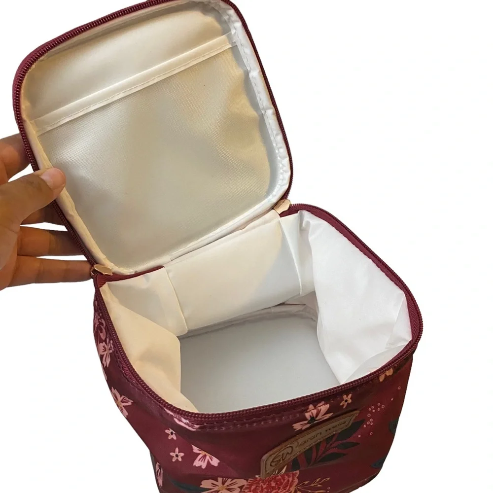 Sarah Wells “Cold Gold" Cooler Bag (Berry Bloom) (Authentic from Manufacturer) - Picture 2 of 10